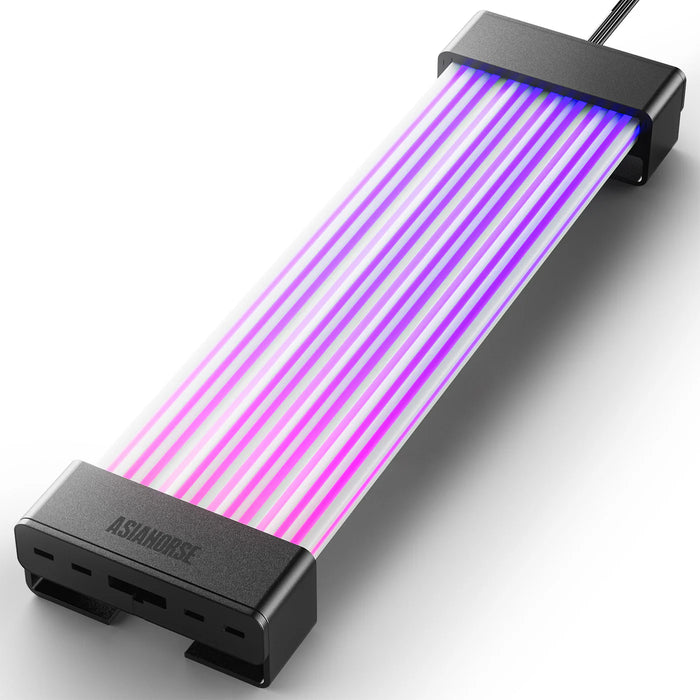 Asiahorse Aurora Learn 3 x 8 Pin PCIE Black ARGB GPU Cable Cover