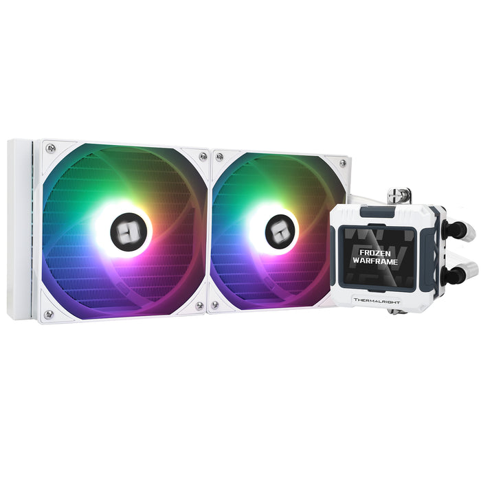 Thermalright Frozen Warframe 280 White ARGB LCD 280mm AIO Liquid Cooler