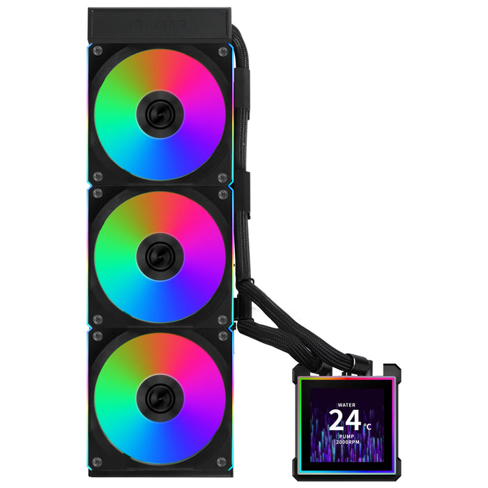 Lian Li HydroShift II LCD-S 360CL Black All In One CPU Cooler
