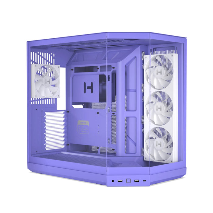 HYTE Y50 Taro Milk TG ATX Case