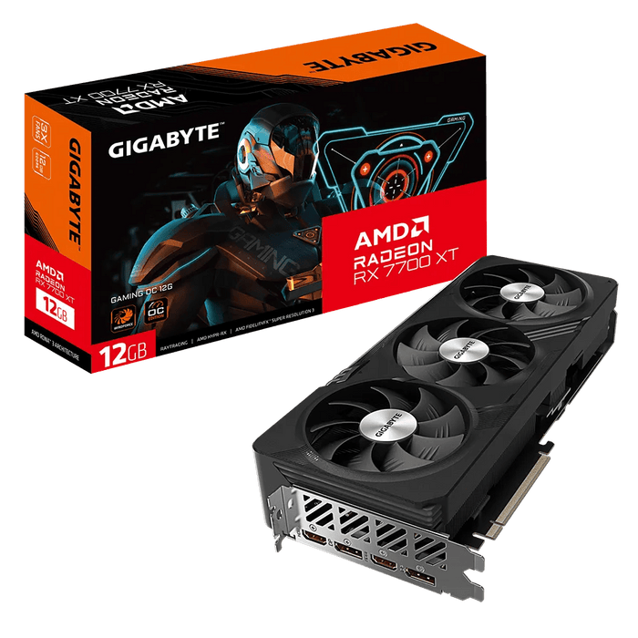 12GB Gigabyte RX 7700 XT Gaming OC Graphics Card