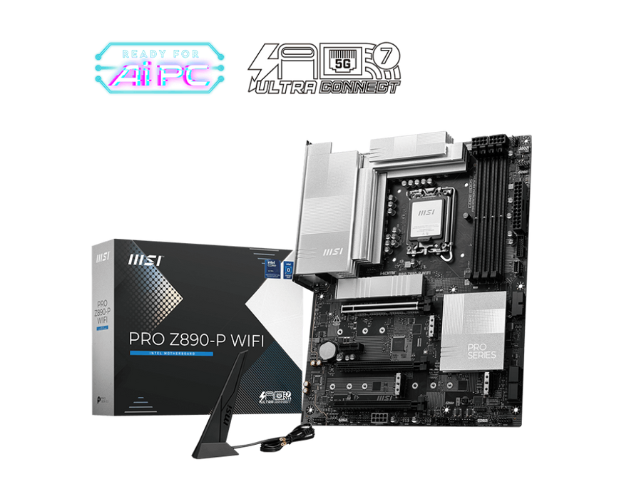 MSI PRO Z890-P WIFI ATX LGA 1851 Motherboard