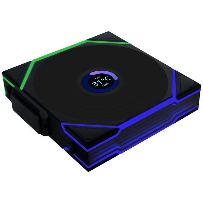 Lian-Li UNI FAN TL120 LCD Wireless ARGB Black 120mm Fan