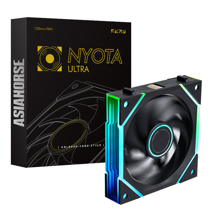 Asiahorse NYOTA Pro Black A-RGB 120mm PWM Fan