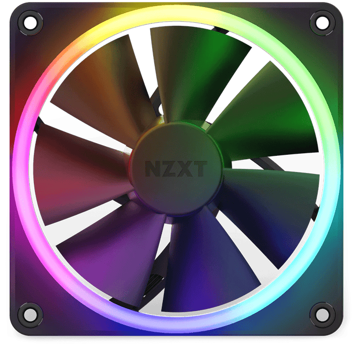 NZXT F120 RGB Black 120mm PWM Fan