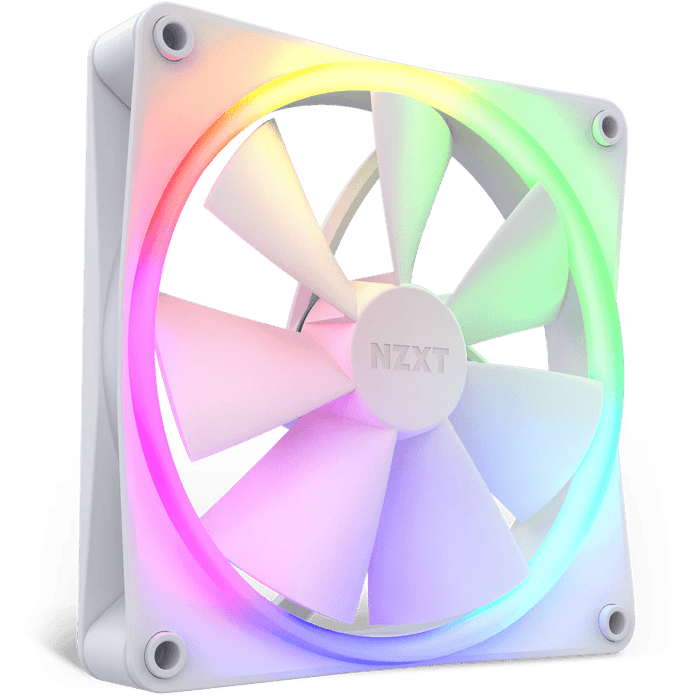 NZXT F140 RGB White 140mm PWM Fan