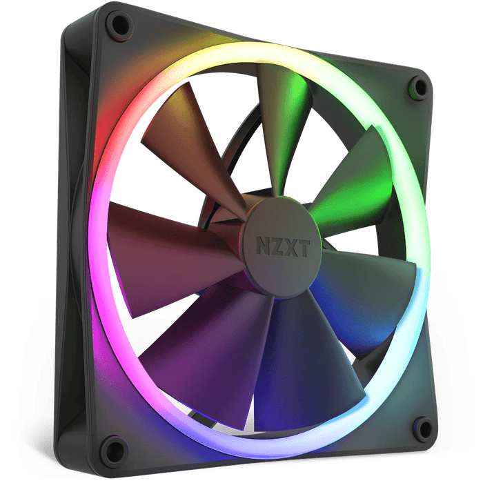 NZXT F140 RGB Black 140mm PWM Fan