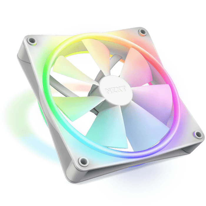 NZXT F140 RGB DUO White 140mm PWM Fan