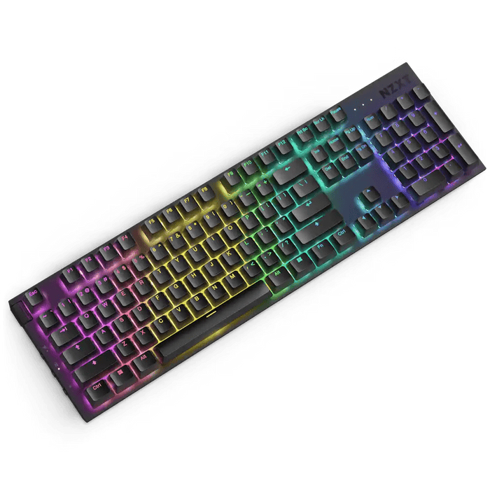 NZXT Function 2 RGB Fullsize Black ISO UK Mechanical Keyboard