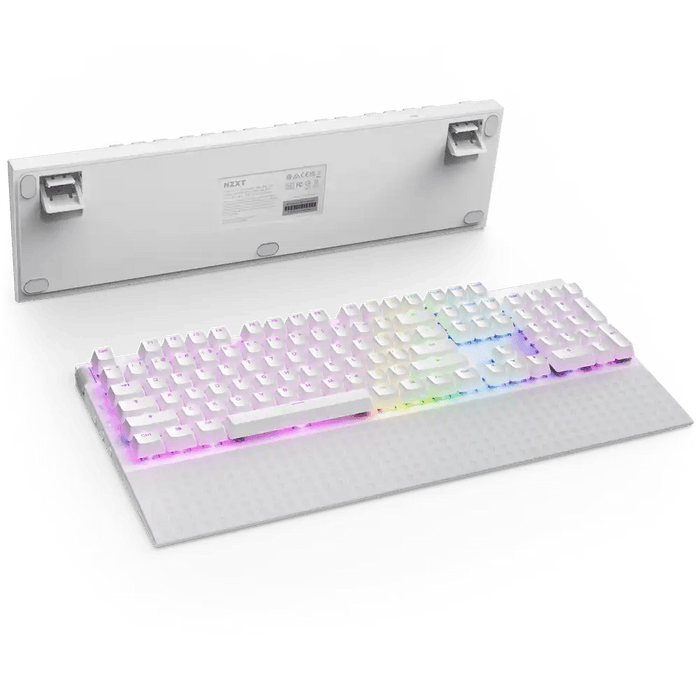 NZXT Function 2 RGB Fullsize White ISO UK Mechanical Keyboard ...