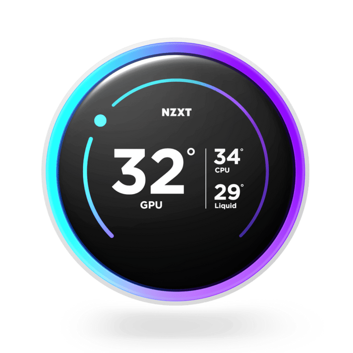 NZXT Kraken 280 Elite RGB 2024 White LCD AIO Liquid Cooler