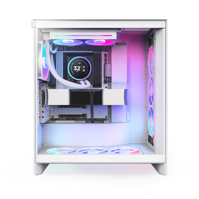 NZXT Kraken 240 Elite RGB 2024 White LCD AIO Liquid Cooler