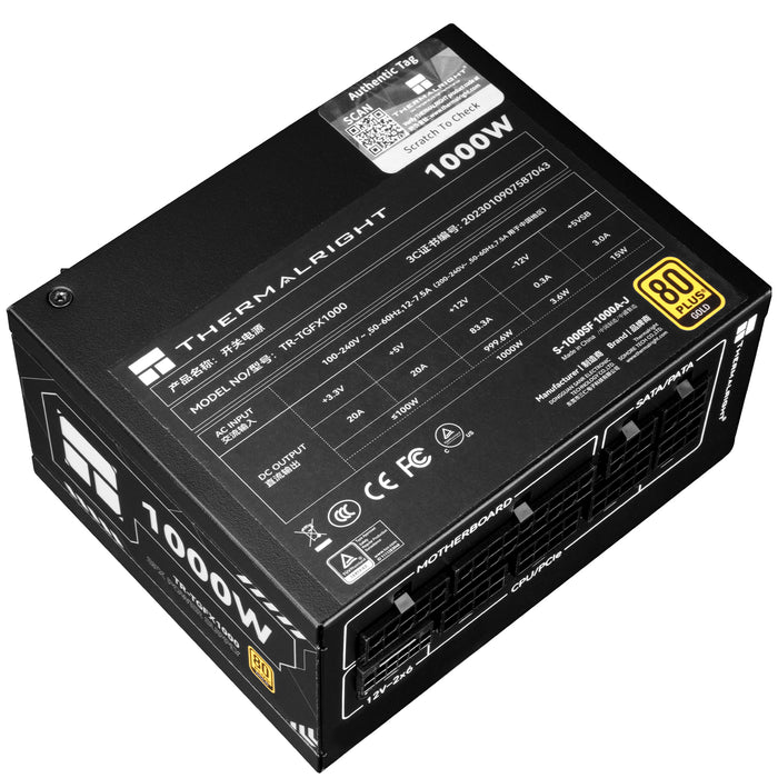 1000W Thermalright TGFX-1000 ATX 3.1 Gold Modular SFX PSU