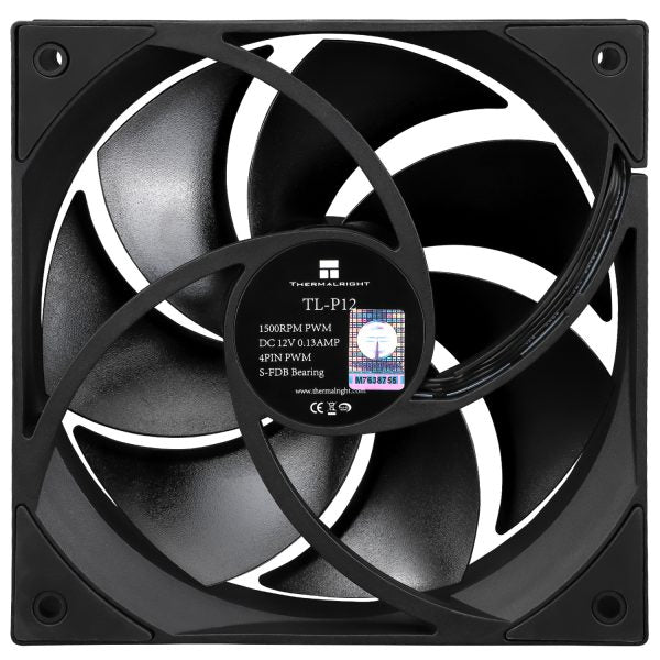 Thermalright TL-P12 Black 120mm PWM Fan