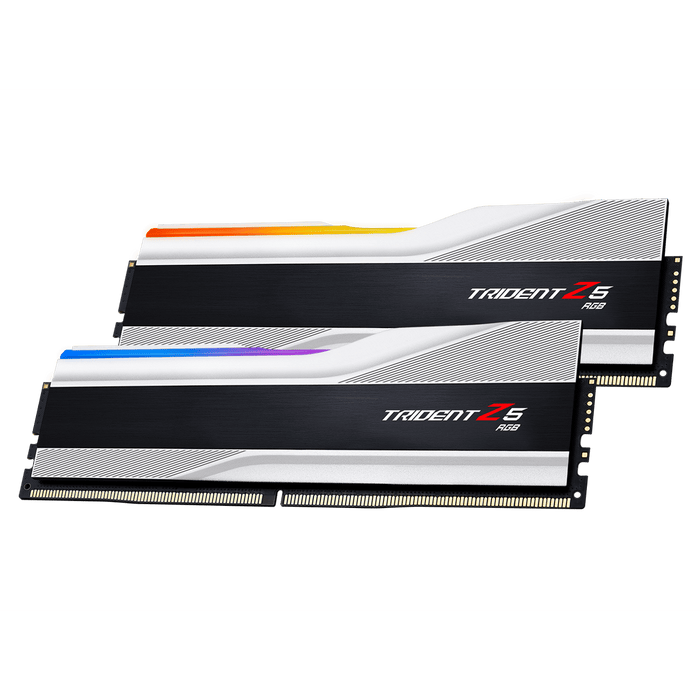 32GB (2x16GB) DDR5 6400MHZ CL32 G.Skill Trident Z5 Silver RGB RAM