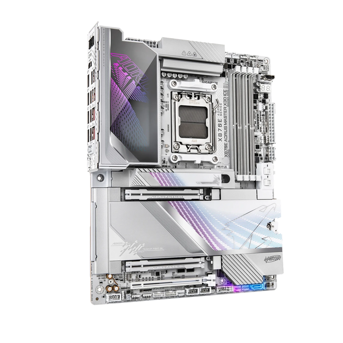 Gigabyte X870E Aorus Master X3D Ice ATX AM5 Motherboard