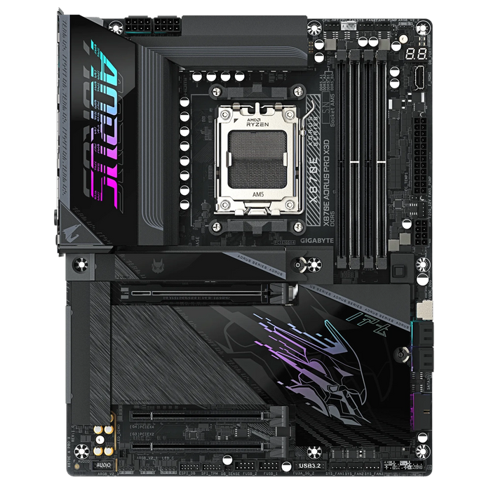 Gigabyte X870E Aorus Pro X3D ATX AM5 Motherboard