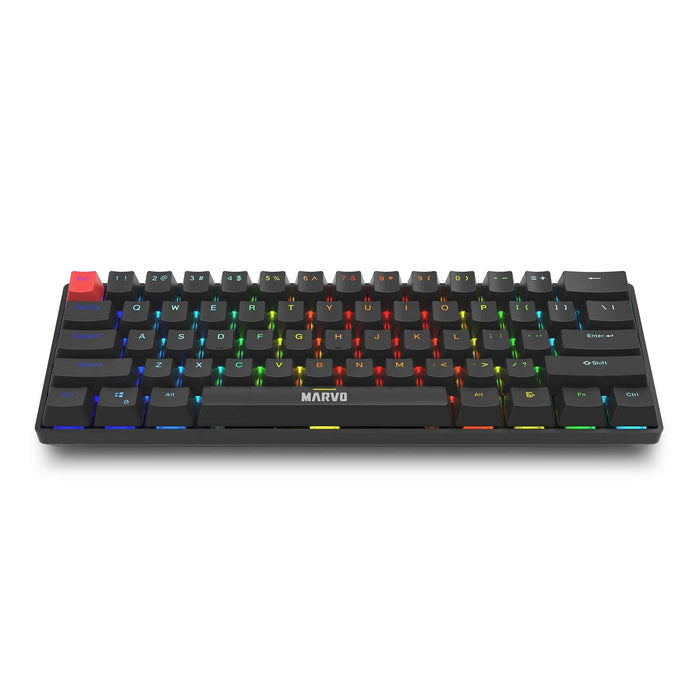 Marvo Scorpion KG933G Saber 61 Wired RGB 60% ISO UK Mechanical Keyboard