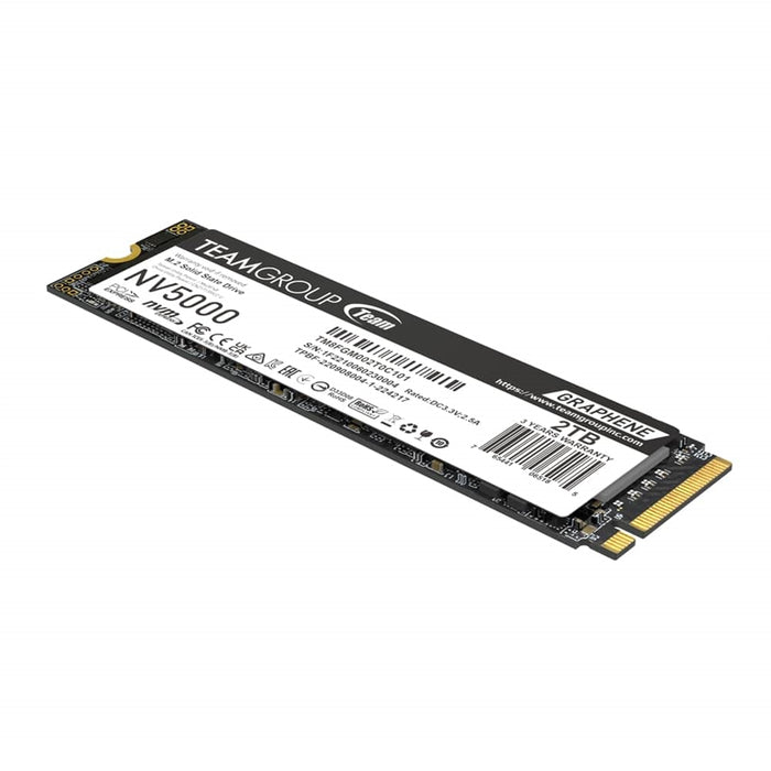 2TB TeamGroup NV5000 PCIe 4.0 NVMe M.2 SSD