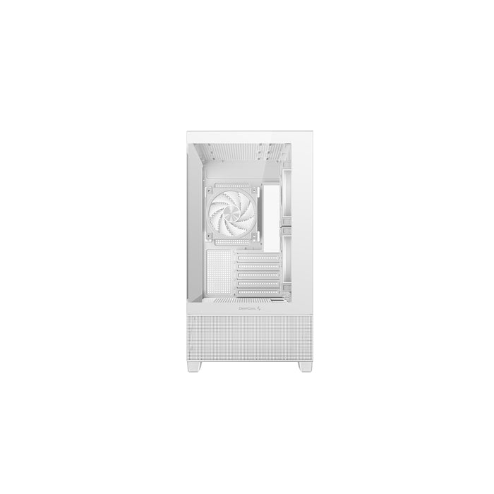 DeepCool CG380 3F Micro-ATX White Gaming Case