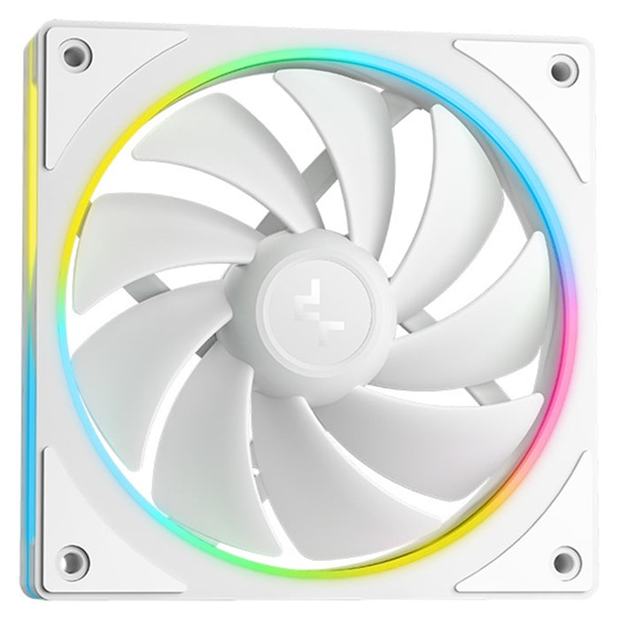 DeepCool LM240 IPS Display 240mm AIO White Liquid Cooler