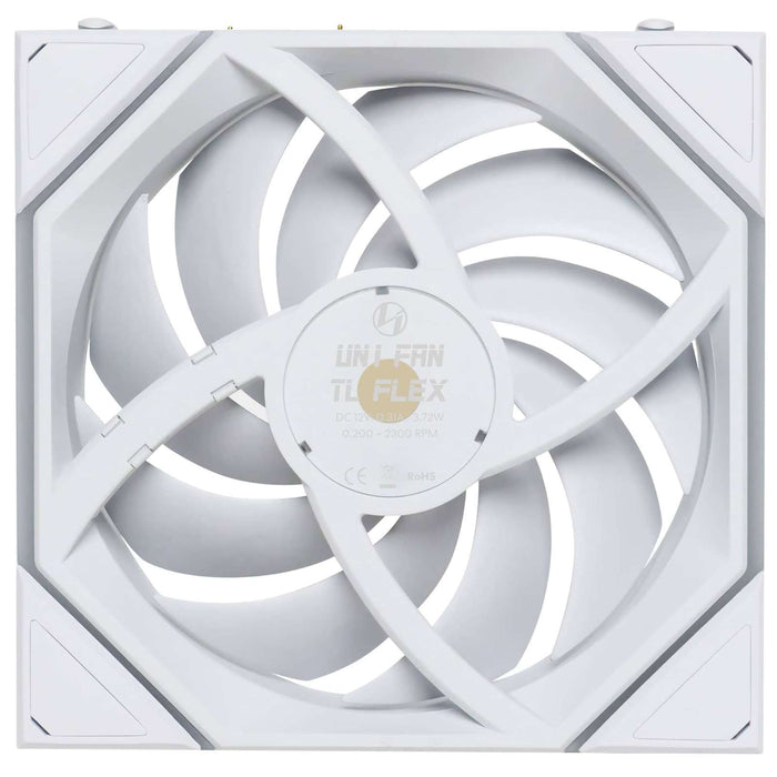 Lian Li UNI FAN TL FLEX Reverse 120mm Fan - White