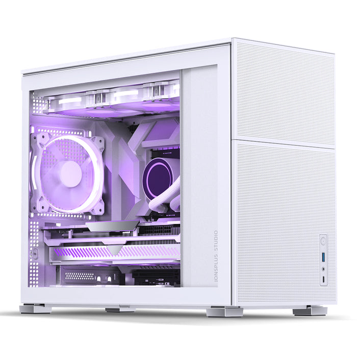 Jonsbo D31 Mesh White Micro-ATX Case