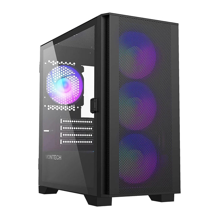 Montech AIR 100 A-RGB Mesh Black mATX Case