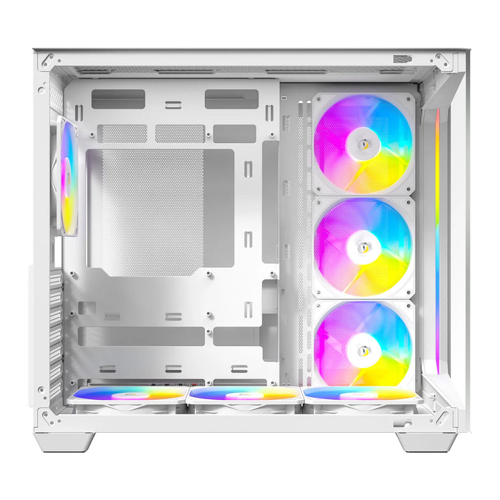 Antec C5 ARGB White ATX PC Case