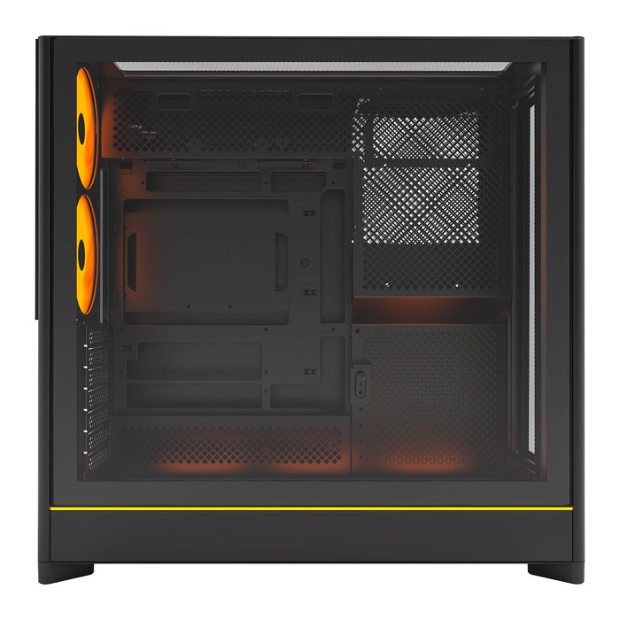 Montech HS01 PRO ARGB Reversible Black ATX Case