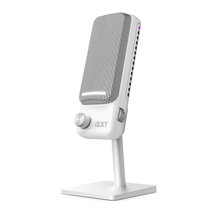 NZXT Capsule Elite White Cardioid USB Microphone