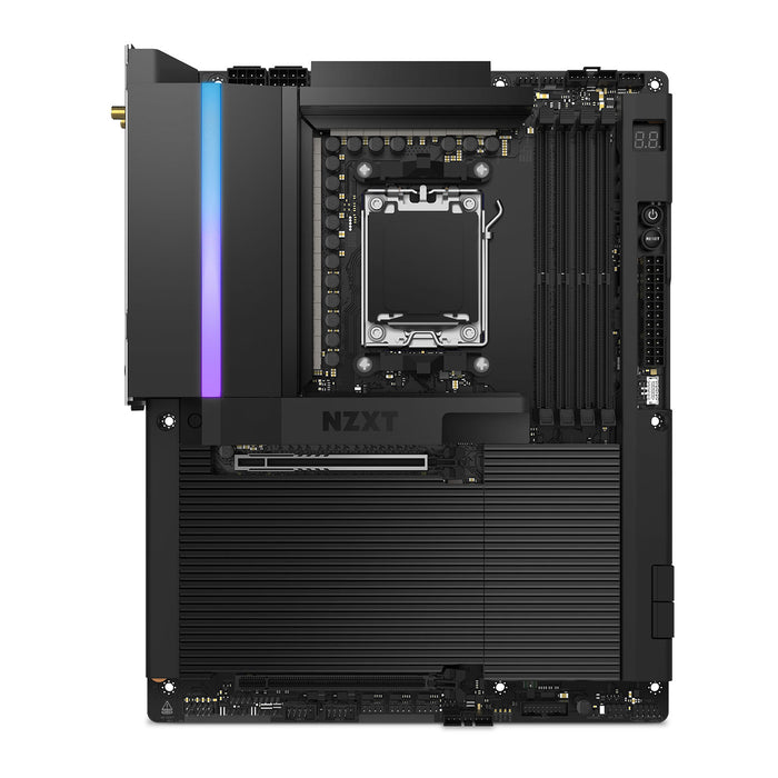 NZXT N9 X870E Gaming Wi-Fi 7 PCIe 5.0 DDR5 Black ATX Motherboard