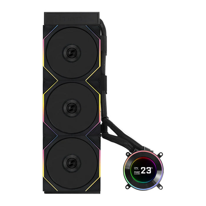 Lian Li HydroShift II LCD-C 360TL Black 360mm AIO Liquid Cooler