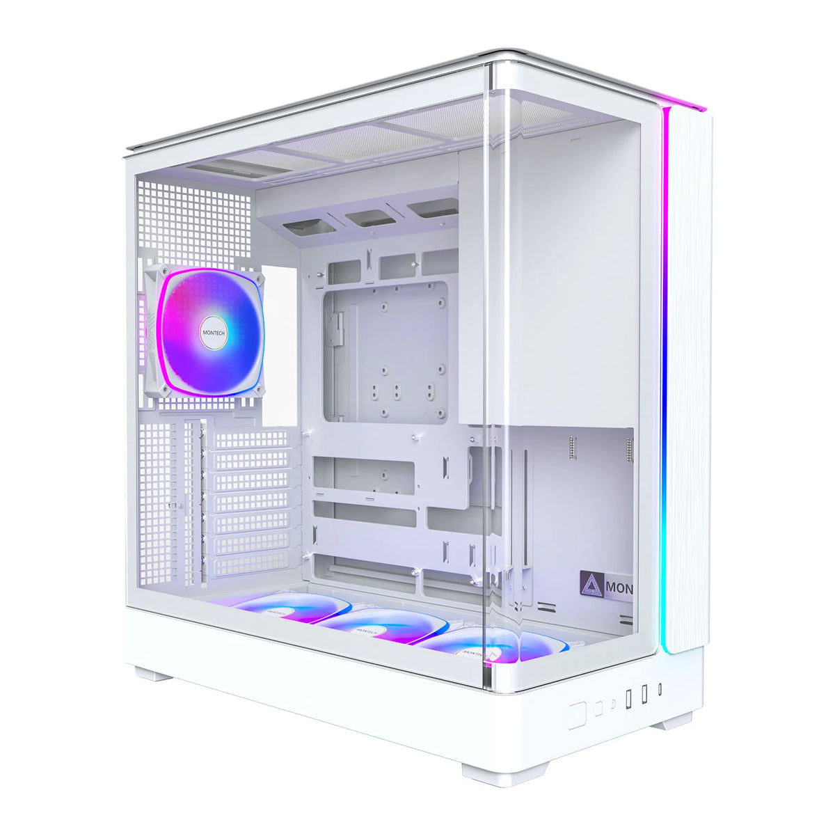 Montech King 45 Pro White ATX Case — Computer Orbit