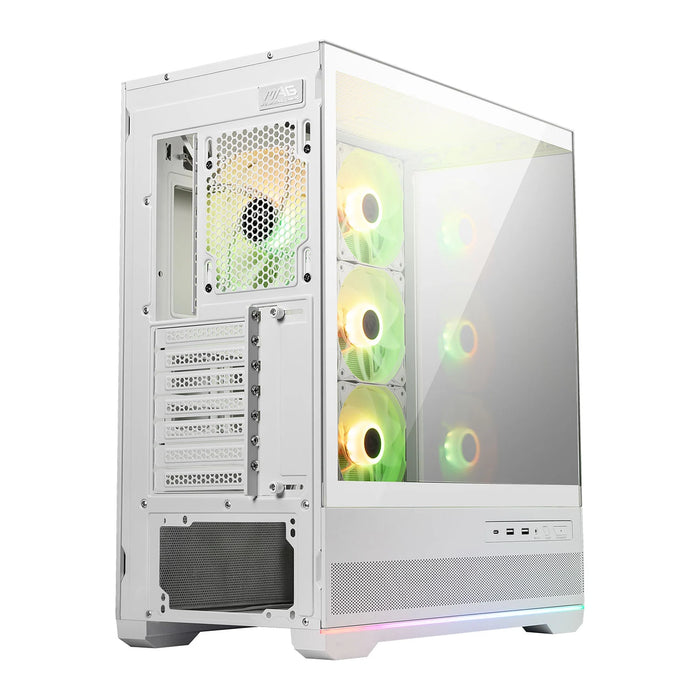 MSI MAG PANO 110R PZ White Glass mATX Case