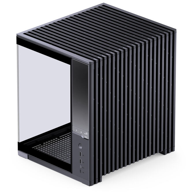 Jonsbo D34 Black Dual Chamber TG Micro-ATX Case