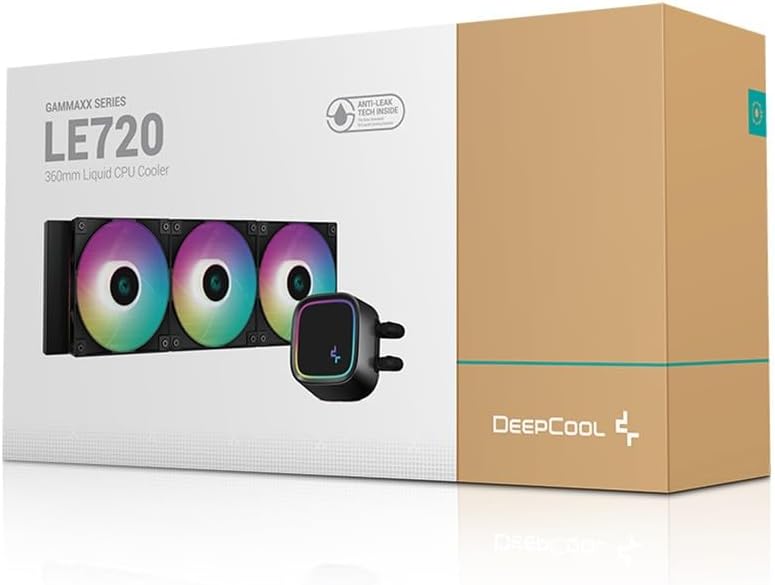 Deepcool LE720 A-RGB 360mm Black AIO Liquid Cooler — Computer Orbit