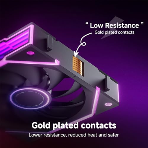 Asiahorse NYOTA Ultra Black A-RGB 120mm PWM Fan