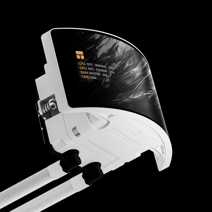 Thermalright Rainbow Vision 360 Turbo ARGB White OLED AIO Liquid Cooler