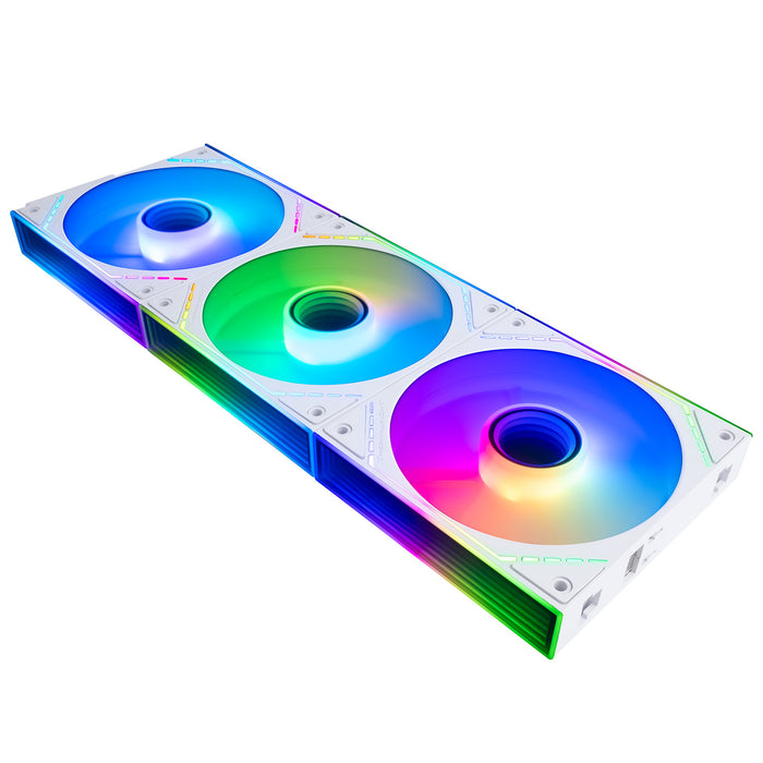 Thermalright TL-M12QW-S X3 White A-RGB 120mm PWM Triple Pack