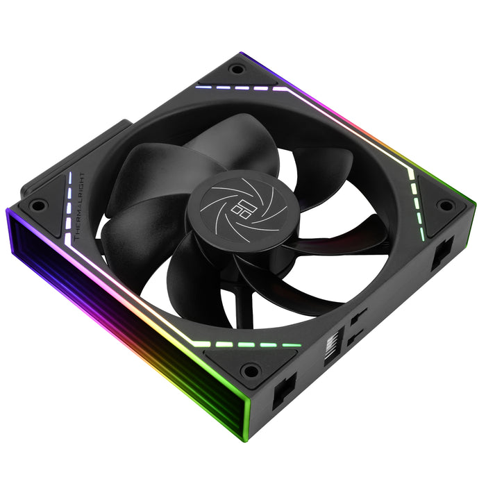 Thermalright TL-M12QR Black A-RGB Reverse 120mm PWM Fan