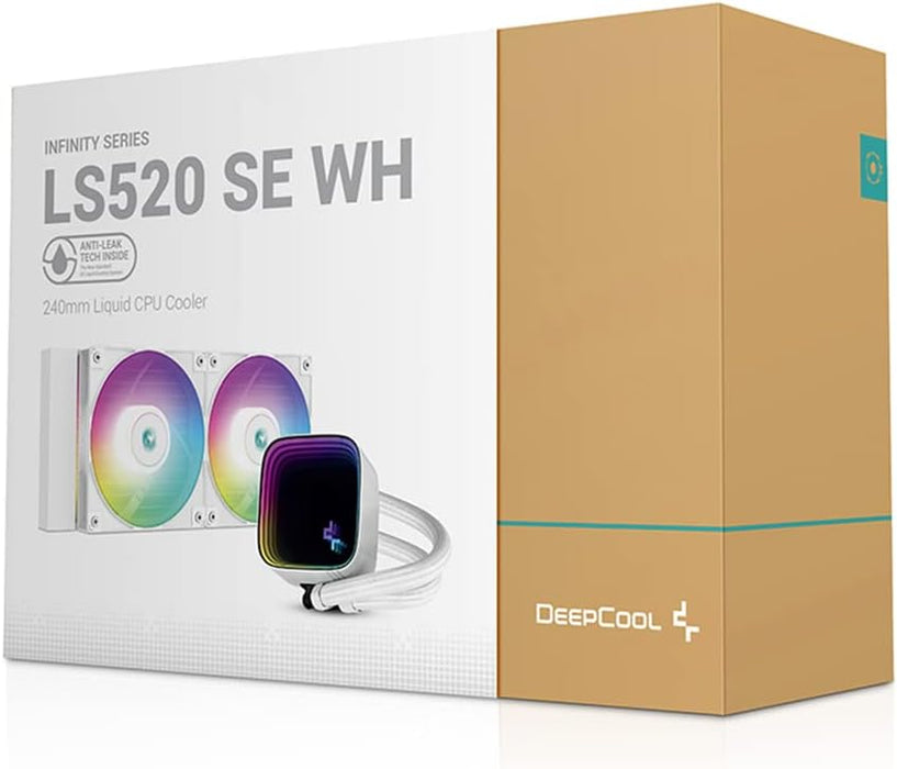 Deepcool LS520 SE WH A-RGB 240mm White AIO Liquid Cooler