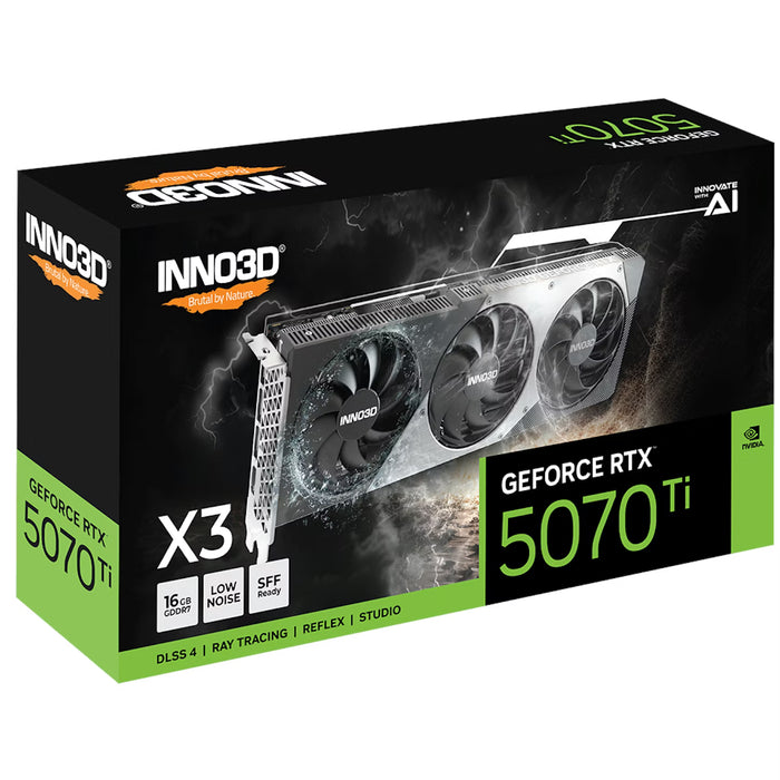 Inno3D GeForce RTX 5070 Ti X3 16GB Graphics Card