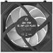 Lian Li UNI FAN SLINF LCD FLEX Reverse 120mm Fan - Black