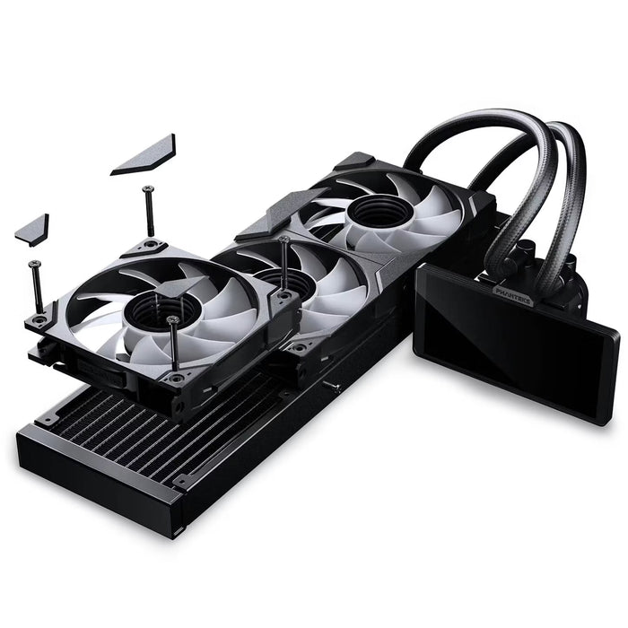 Phanteks Glacier One 360 M25 LCD Black RGB AIO CPU Cooler