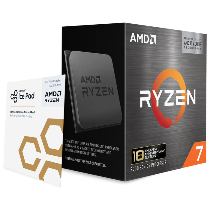 AMD Ryzen 7 5800X3D 10th Anniversary Edition 8C/16T 4.5GHz 3D V-Cache AM4 Processor