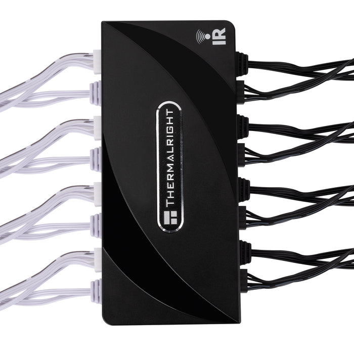 Thermalright 8-Port IR Black PWM Fan and A-RGB SATA Powered Hub