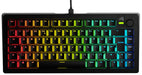 Glorious GMMK 3 75% Prebuilt Wired Gaming Keyboard Fox Switches Black - UK Layout