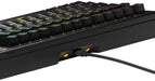 Glorious GMMK 3 75% Prebuilt Wired Gaming Keyboard Fox Switches Black - UK Layout