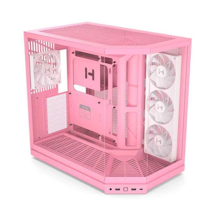 Hyte Y50 Strawberry Milk TG ATX Case